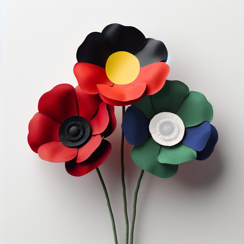 ANZAC Day 2025 poppies