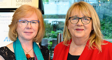 Conny Lenneberg and Jenny Macklin