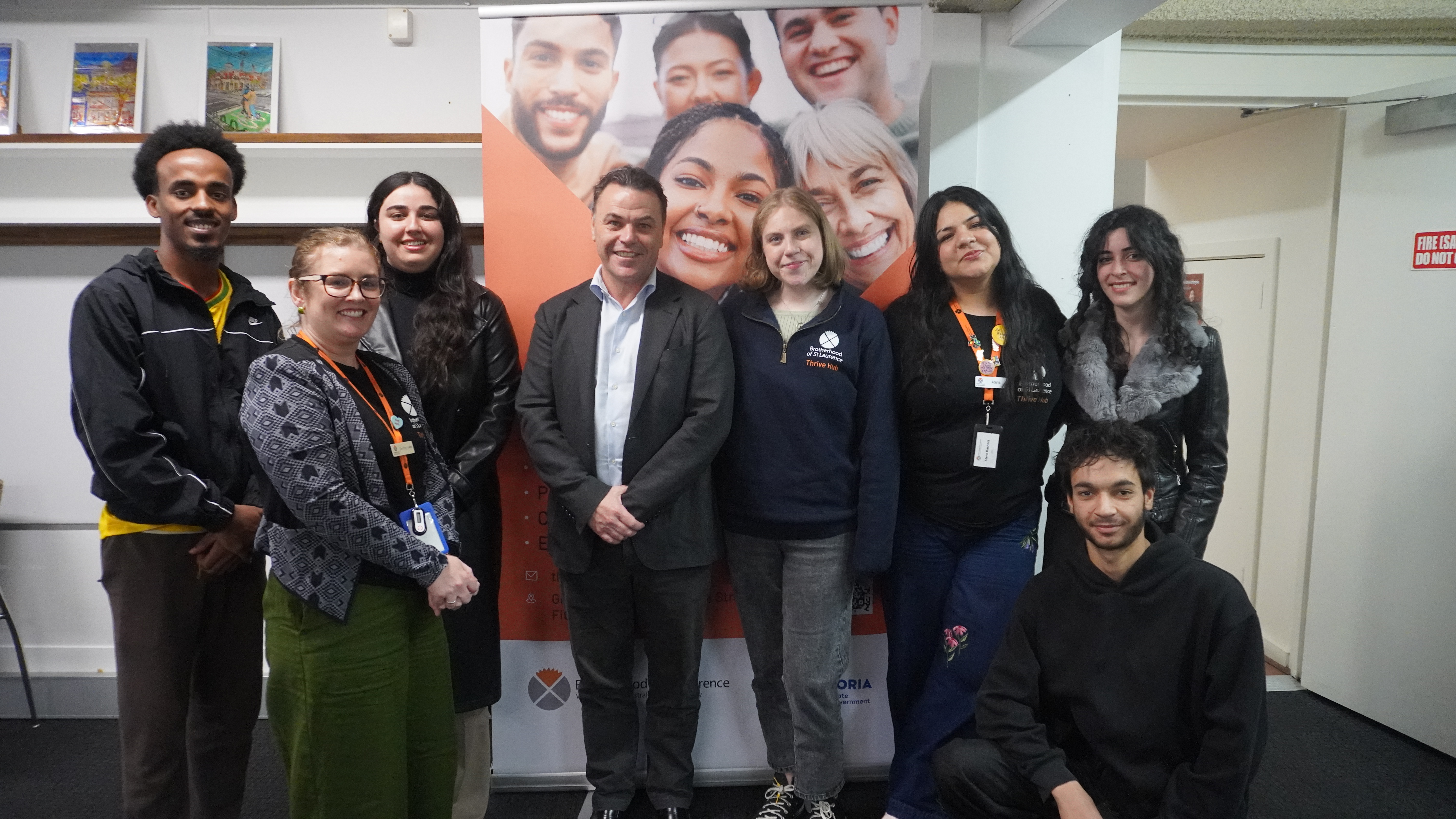 Mark Woodruff CEO Citi Australia with BSL Thrive Hub participants