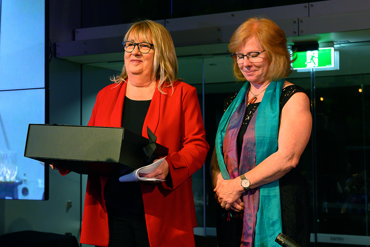 Jenny Macklin and Conny Lenneberg at the Oration