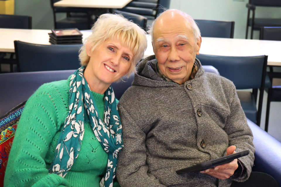 Marica Cindric and a Coolibah member