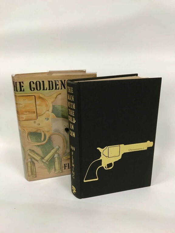 The Man with the Golden Gun dust jacket and cover