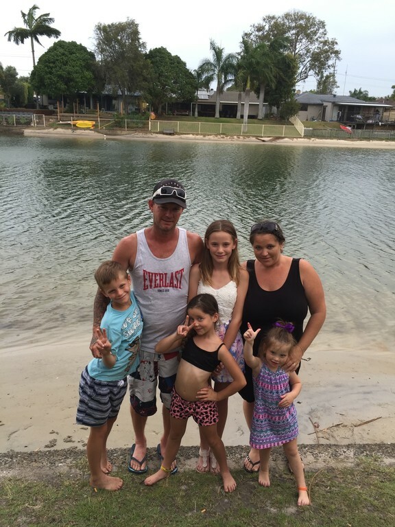 Krystle McKinley and family