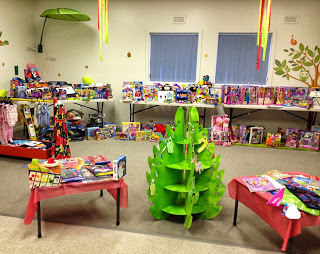 Craigieburn Christmas toy drive display