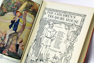 Inside cover of The Children's Treasure House