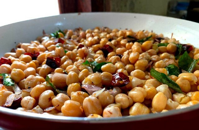 Sri Lankan Tempered Chickpeas