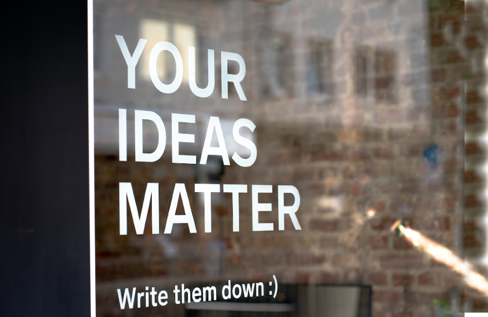 Your Ideas Matter