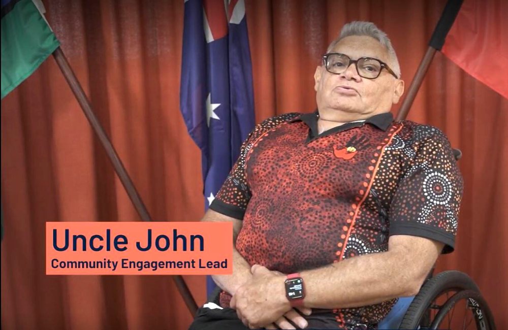 NDIS Community Engagement Lead Aboriginal Partnerships, Uncle John Baxter