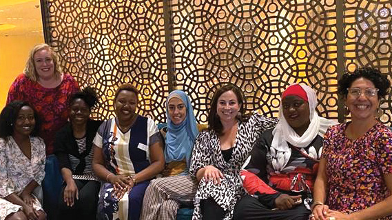 A group of Stepping Stones participants at Business Chicks 2020 International Womens Day Event