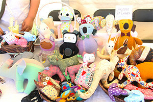 Display of Tugu Designs toys